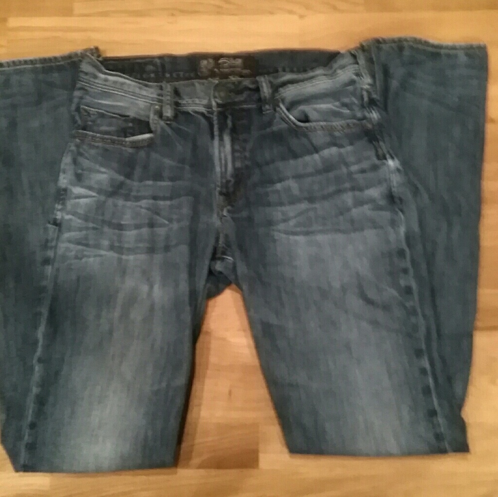 Silver Men's Jeans Med/Light Wash